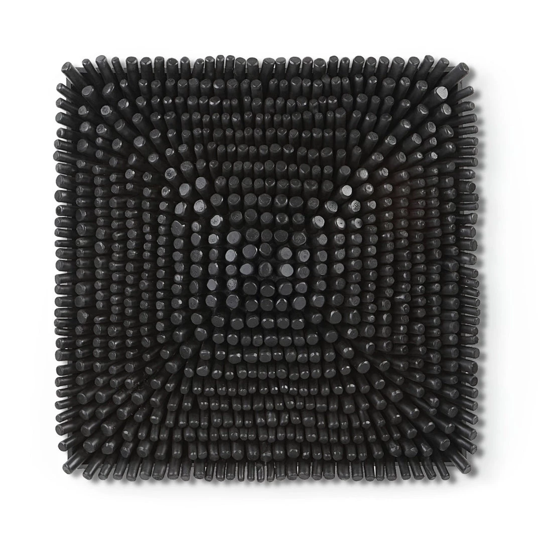 UTTERMOST PORTSIDE WOOD WALL TILE: SATIN BLACK 1 UTTERMOST PORTSIDE WOOD WALL TILE: SATIN BLACK