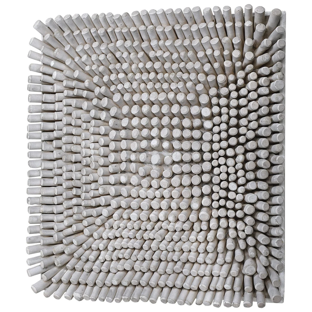 UTTERMOST PORTSIDE WOOD WALL TILE: MATTE WHITE Wall Sculptures + Decor 21 UTTERMOST PORTSIDE WOOD WALL TILE: MATTE WHITE Wall Sculptures + Decor