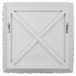 UTTERMOST PORTSIDE WOOD WALL TILE: MATTE WHITE Wall Sculptures + Decor 30 UTTERMOST PORTSIDE WOOD WALL TILE: MATTE WHITE Wall Sculptures + Decor
