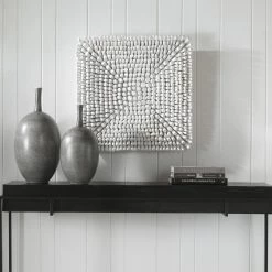 UTTERMOST PORTSIDE WOOD WALL TILE: SATIN BLACK 39 UTTERMOST PORTSIDE WOOD WALL TILE: SATIN BLACK