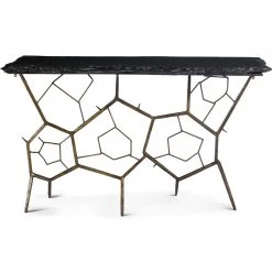 MOES Furniture POSITANO SLATE CONSOLE TABLE