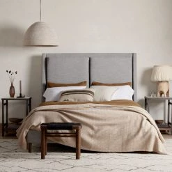 FOUR HANDS POTTER BED: MANOR GREY