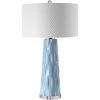 UTTERMOST POWDER BLUE GLAZED CERAMIC TABLE LAMP