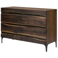 NUEVO Bedroom PRANA DRESSER: SEARED OAK