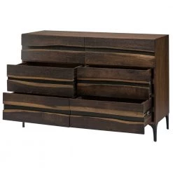 NUEVO Bedroom PRANA DRESSER: SEARED OAK