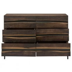 NUEVO Bedroom PRANA DRESSER: SEARED OAK