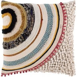 SURYA Pillows + Decor PRETTY DAYZ EMBROIDERED ACCENT PILLOW