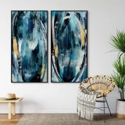 L ART Wall Art "PRUSSIAN FALLS" CANVAS ART