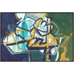 L ART "PUNKED" CANVAS ART