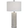 UTTERMOST PUTTY ABSTRACT DRIP CERAMIC TABLE LAMP Lighting
