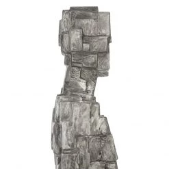 PHILLIPS COLLECTION PUZZLE MAN SCULPTURE BLACK/ALUMINUM ALUMINUM Pillows + Decor