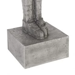 PHILLIPS COLLECTION PUZZLE MAN SCULPTURE BLACK/ALUMINUM ALUMINUM Pillows + Decor