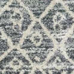 LOLOI QUINCY 02 SHAG RUG: GRAPHITE