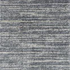 LOLOI QUINCY 05 SHAG RUG: GRAPHITE