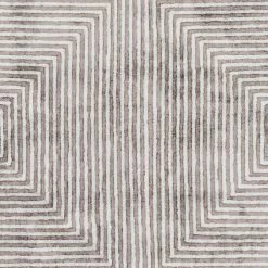 SURYA ORIK RUG: CHARCOAL, ASH