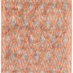 SURYA OTTO RUG: APRICOT, TAUPE