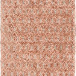 SURYA OTTO RUG: APRICOT, TAUPE