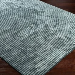 SURYA ORIK RUG: TEAL