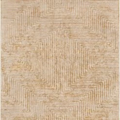 SURYA ORIK RUG: GOLD, BEIGE