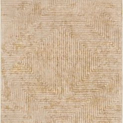 SURYA ORIK RUG: GOLD, BEIGE