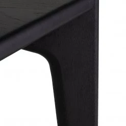 NUEVO QUATTRO BLACK ONYX OAK DINING TABLE