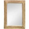 UTTERMOST RAFA WOVEN BANANA PLANT MIRROR