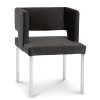 PHILLIPS COLLECTION RAFFIA DINING CHAIR: BLACK Furniture