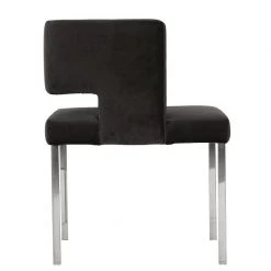 PHILLIPS COLLECTION RAFFIA DINING CHAIR: BLACK Furniture