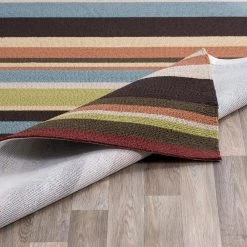 SURYA STRIPES OUTDOOR RUG: SIERRA MULTI 12 SURYA STRIPES OUTDOOR RUG: SIERRA MULTI