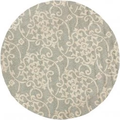 SURYA KORINA OUTDOOR RUG: SEAFOAM