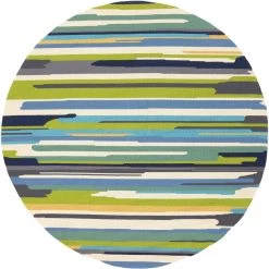 SURYA COLOR STROKES INDOOR-OUTDOOR RUG: BLUE, GREEN MULTI 11 SURYA COLOR STROKES INDOOR-OUTDOOR RUG: BLUE, GREEN MULTI