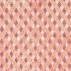 LOLOI PRITI 06 HOOKED WOOL RUG: PINK, SUNSET