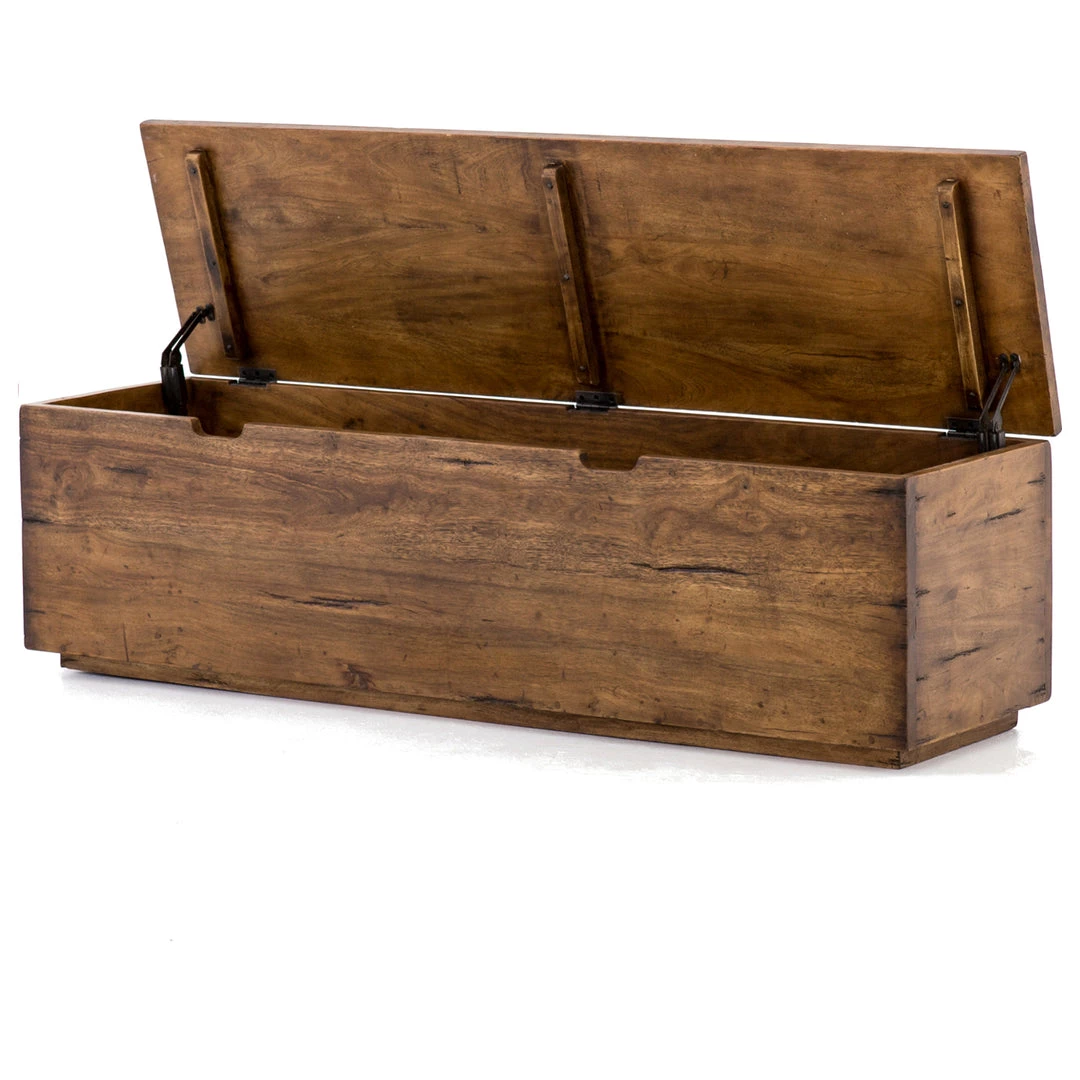 FOUR HANDS RECLAIMED FRUITWOOD TRUNK BENCH 4 FOUR HANDS RECLAIMED FRUITWOOD TRUNK BENCH