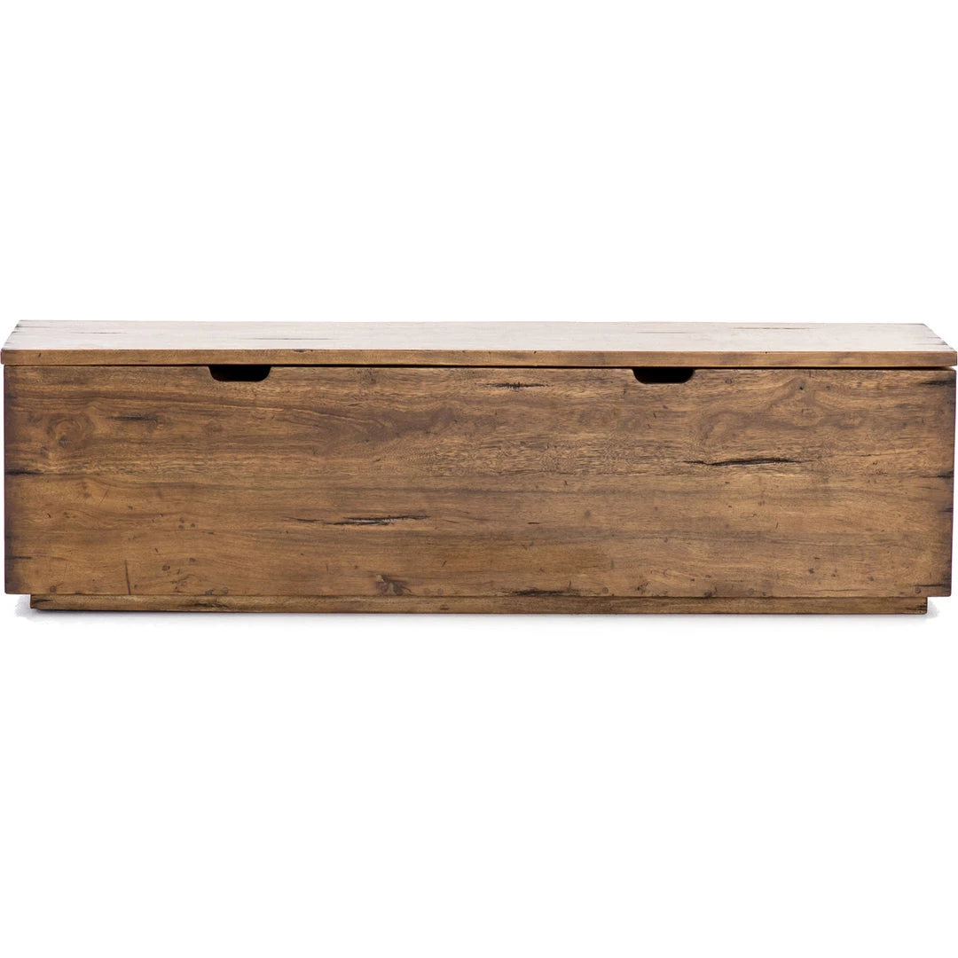 FOUR HANDS RECLAIMED FRUITWOOD TRUNK BENCH 1 FOUR HANDS RECLAIMED FRUITWOOD TRUNK BENCH