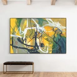 L ART Wall Art "RECLAIMING THE SUN" CANVAS ART