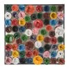 PHILLIPS COLLECTION RECYCLED PAINT CANS WALL ART Wall Sculptures + Decor