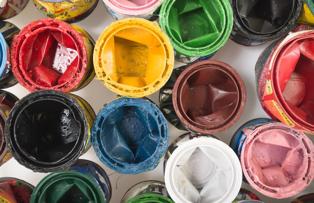 PHILLIPS COLLECTION RECYCLED PAINT CANS WALL ART Wall Sculptures + Decor 6 PHILLIPS COLLECTION RECYCLED PAINT CANS WALL ART Wall Sculptures + Decor