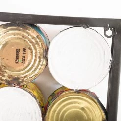 PHILLIPS COLLECTION RECYCLED PAINT CANS WALL ART Wall Sculptures + Decor 17 PHILLIPS COLLECTION RECYCLED PAINT CANS WALL ART Wall Sculptures + Decor
