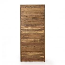 FOUR HANDS REEDED NATURAL ACACIA BOOKSHELF Furniture