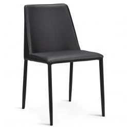 MOES REMY LEATHERETTE DINING CHAIRS | SET OF 2