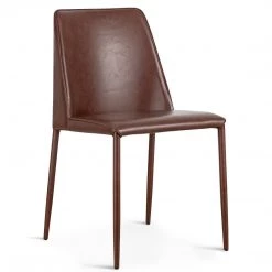 MOES REMY LEATHERETTE DINING CHAIRS | SET OF 2
