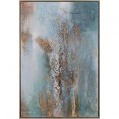 UTTERMOST "RENDEZVOUS" HAND PAINTED CANVAS ART Wall Art