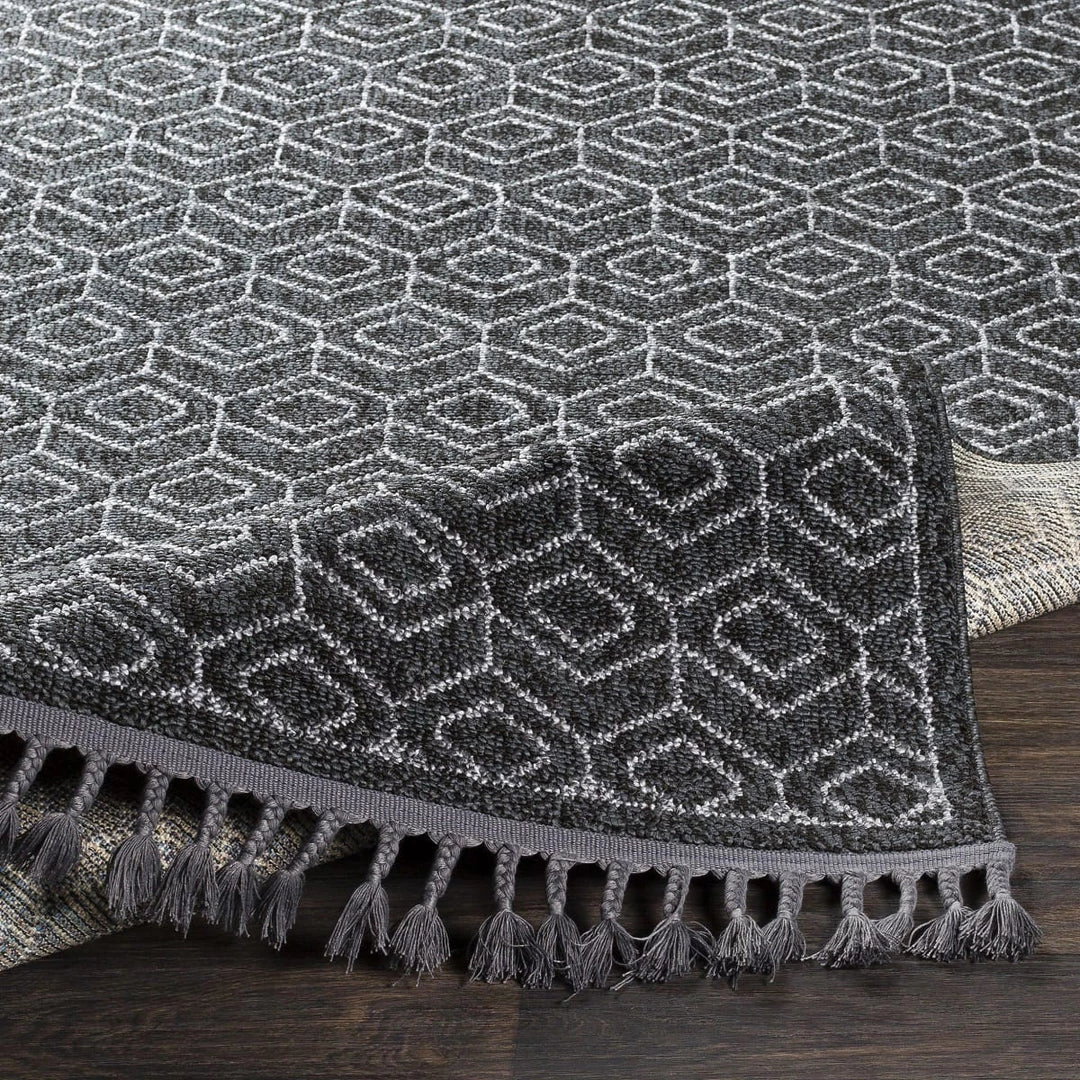 SURYA TACOMA RUG: CHARCOAL 4 SURYA TACOMA RUG: CHARCOAL