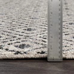 SURYA TACOMA RUG: KHAKI, ASH