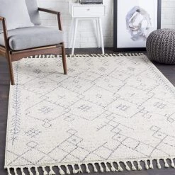 SURYA SPOKANE RUG: IVORY