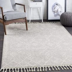 SURYA SPOKANE RUG: TAUPE