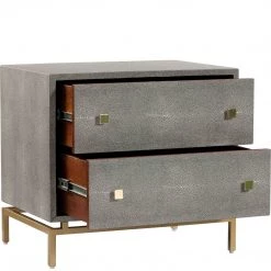 TOV Bedroom REVEL SHAGREEN NIGHTSTAND