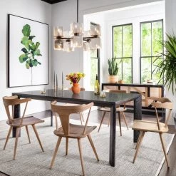 FOUR HANDS RIPLEY OAK WOOD DINING CHAIR 31 FOUR HANDS RIPLEY OAK WOOD DINING CHAIR