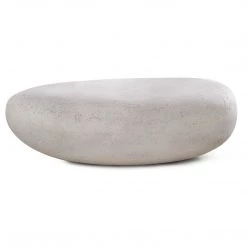 PHILLIPS COLLECTION RIVER STONE INDOOR-OUTDOOR COFFEE TABLE