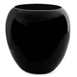PHILLIPS COLLECTION RIVER STONE END TABLE: BLACK